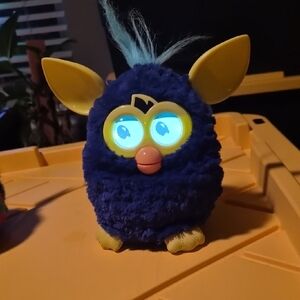 Interactive Blue and Yellow FurbyToy